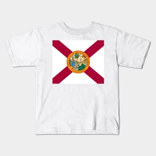 Florida flag. USA Kids T-Shirt